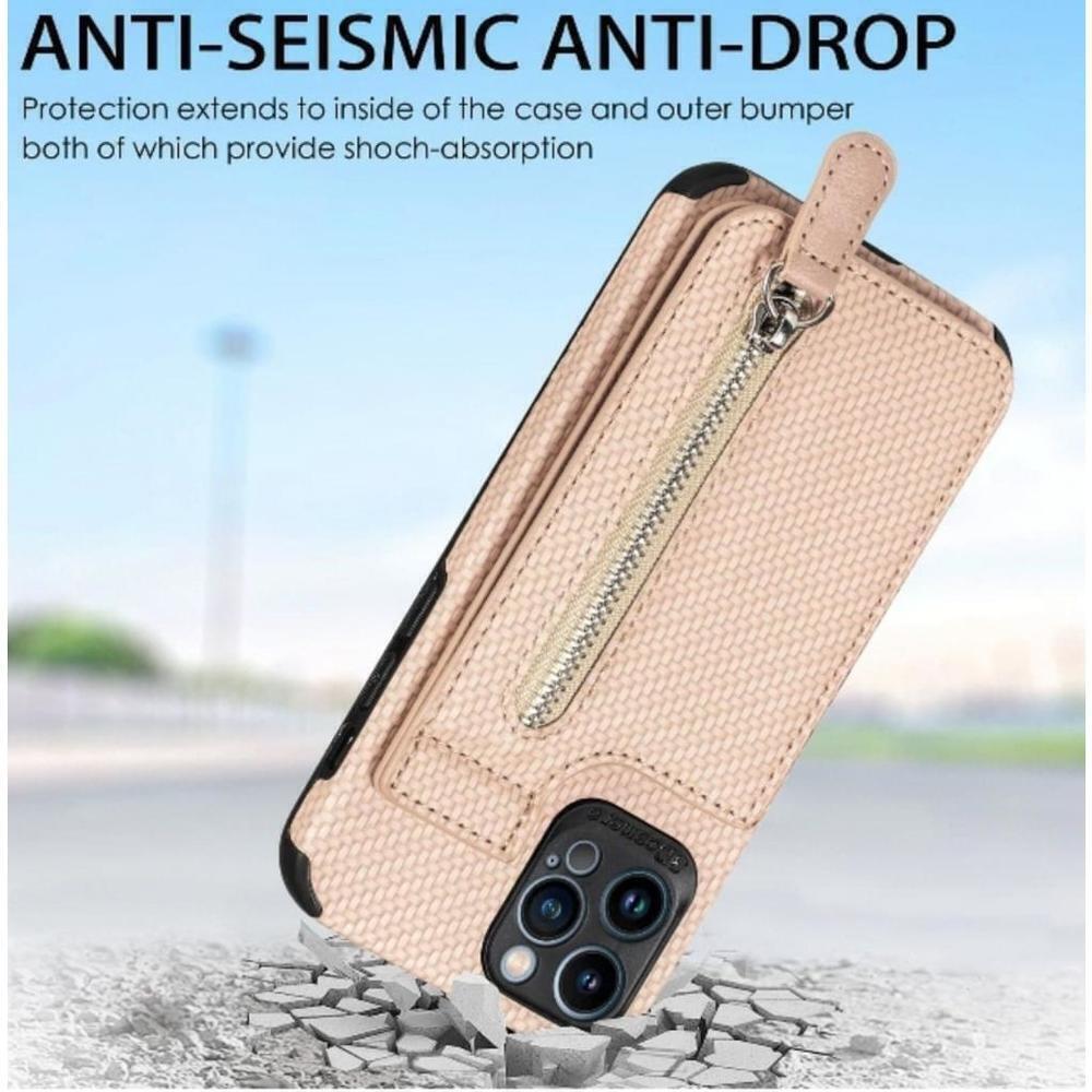 3-in-1 Phone Case In Beige - Picture 9 of 11